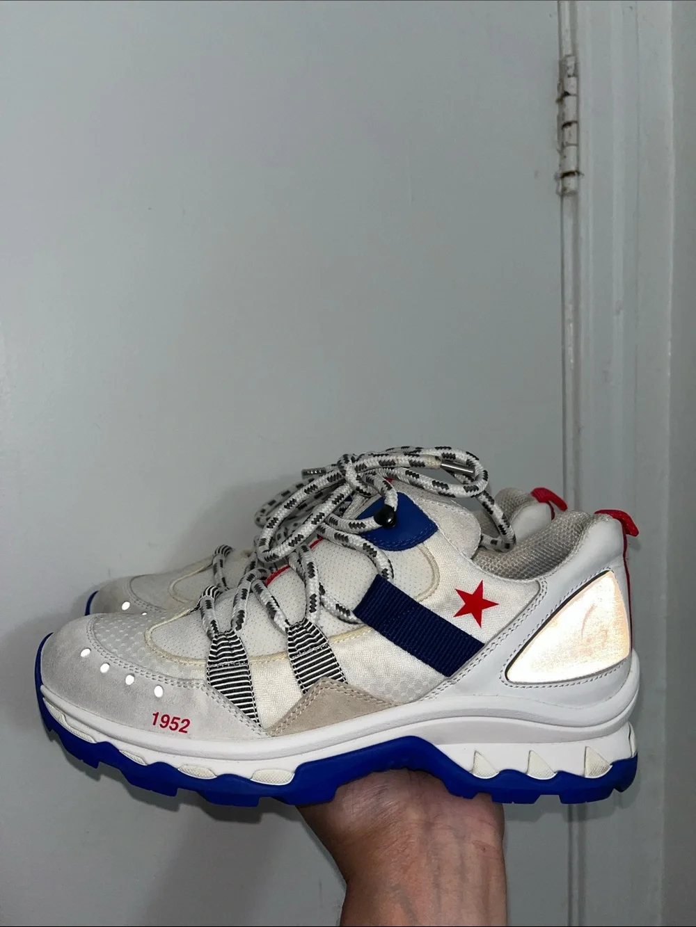 Givenchy White 1952 Star Trainer Sneakers
